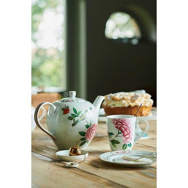 Pip Studio Blushing Birds Small Teapot White 1 Pip Studio Blushing Birds Small Teapot White
