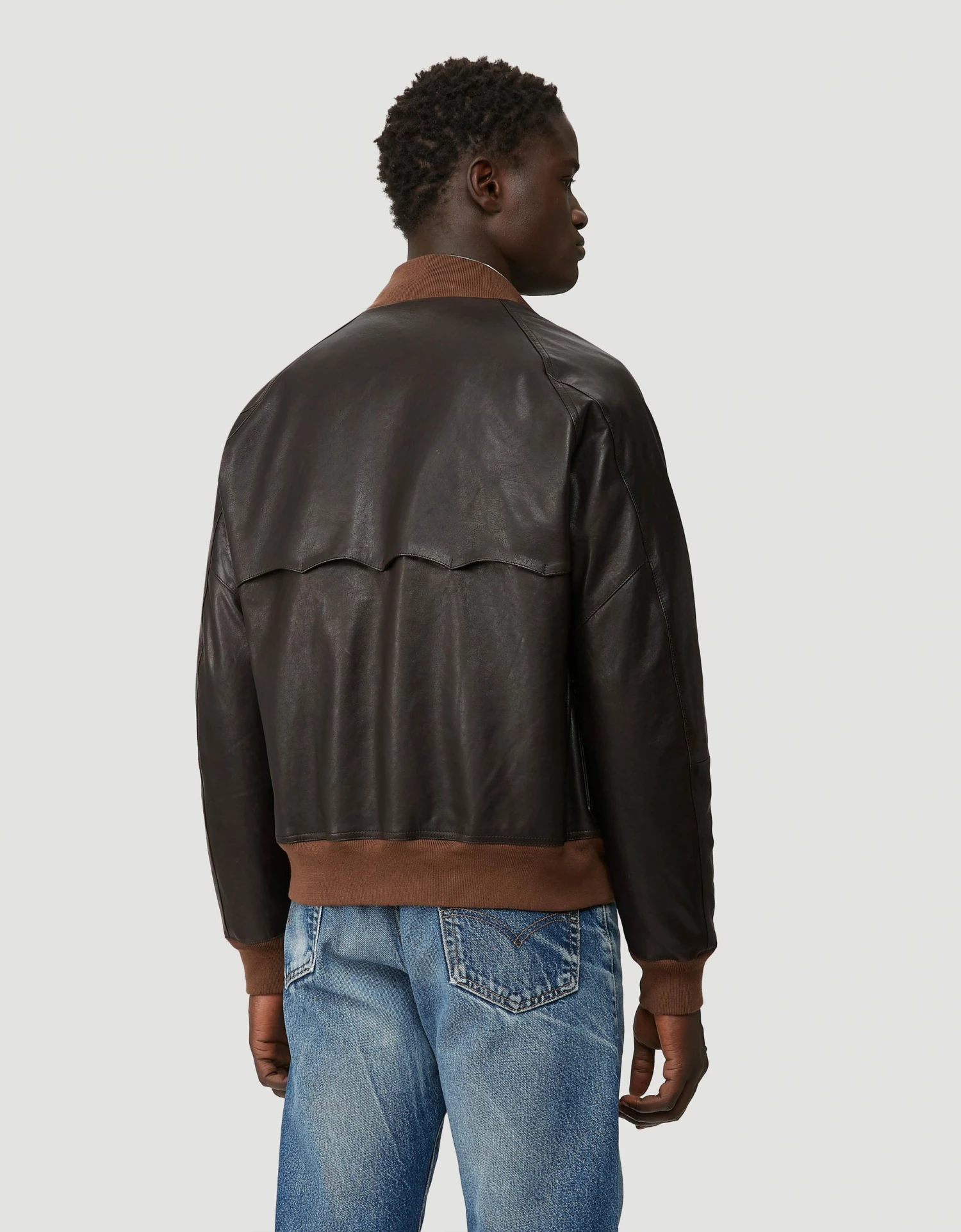 Baracuta G9 Premium Flying Jacket Chocolate 3 Baracuta G9 Premium Flying Jacket Chocolate