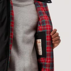 Baracuta G9 Harrington Jacket Thermal Black 7 Baracuta G9 Harrington Jacket Thermal Black