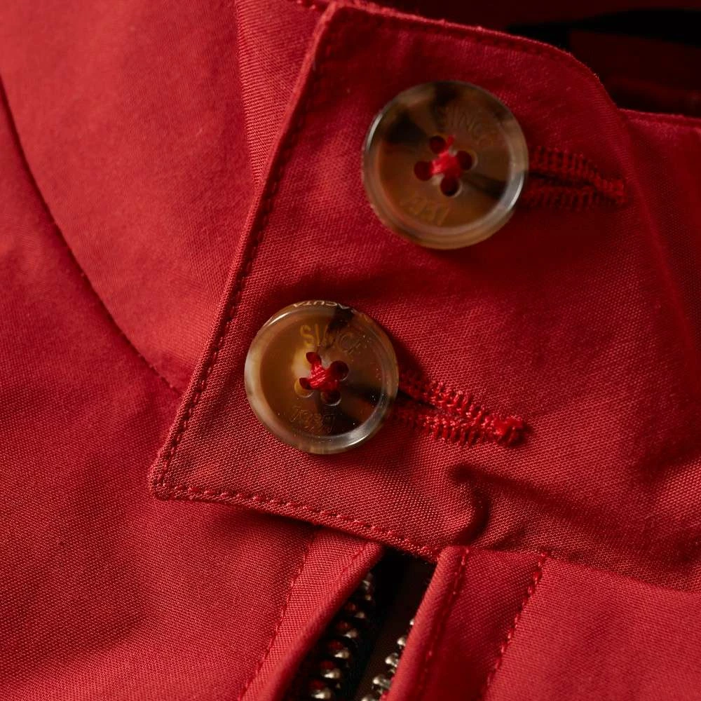 Baracuta G9 Harrington Jacket Dark Red 1 Baracuta G9 Harrington Jacket Dark Red