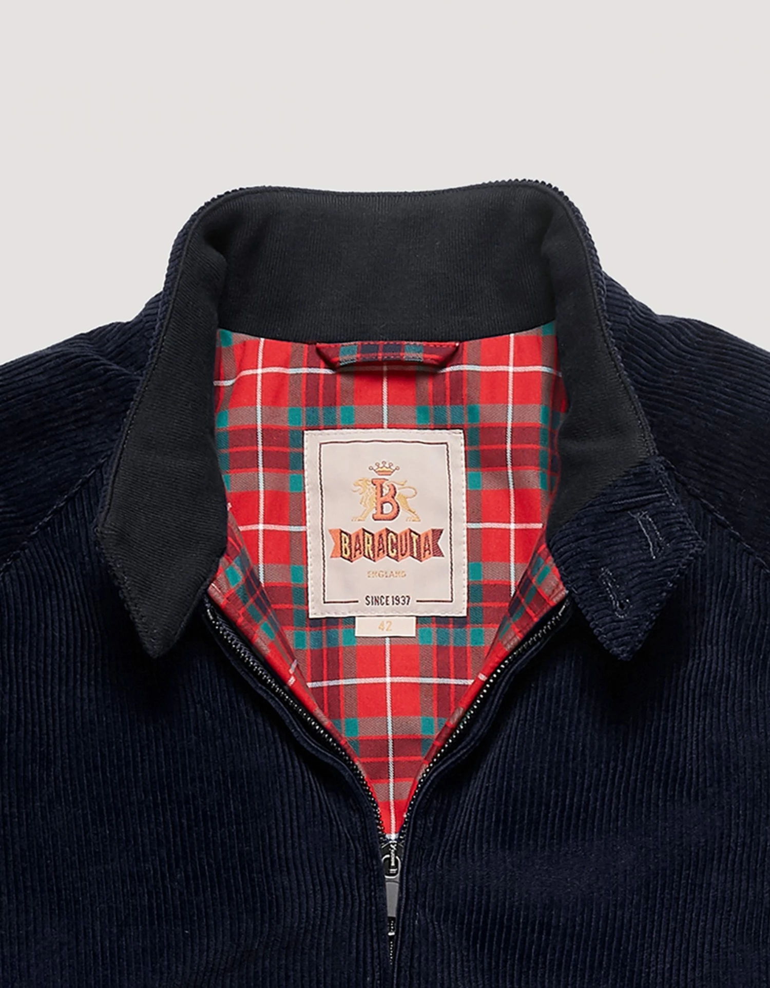Baracuta Giacca G9 Velluto Uomo Blu 5 Baracuta Giacca G9 Velluto Uomo Blu
