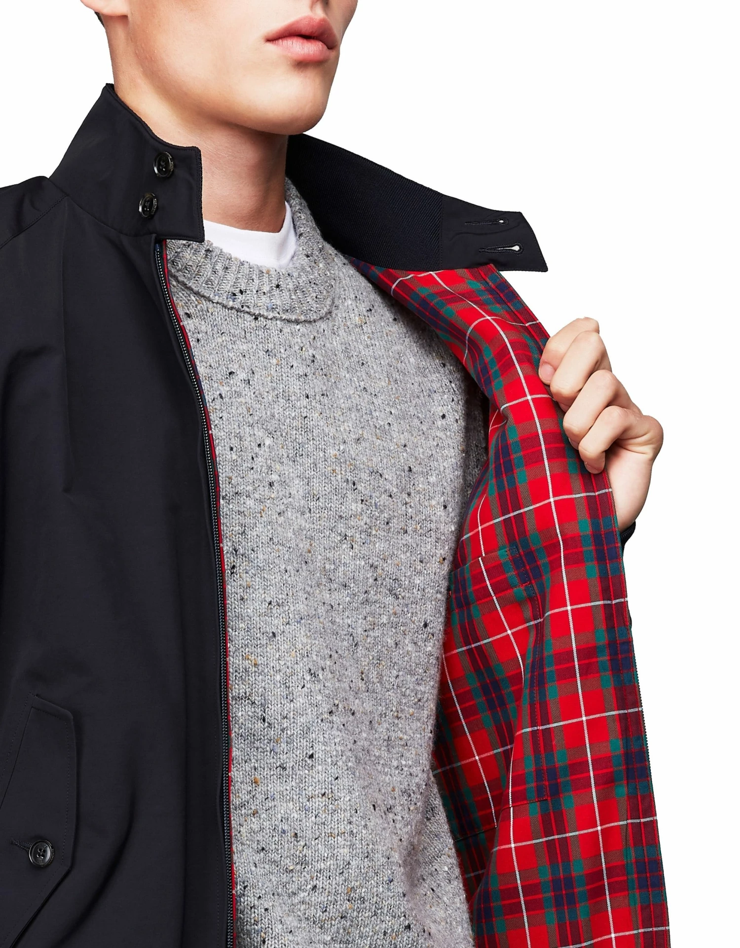 Baracuta Original G9 Harrington Jacket Archives Dark Navy 4 Baracuta Original G9 Harrington Jacket Archives Dark Navy