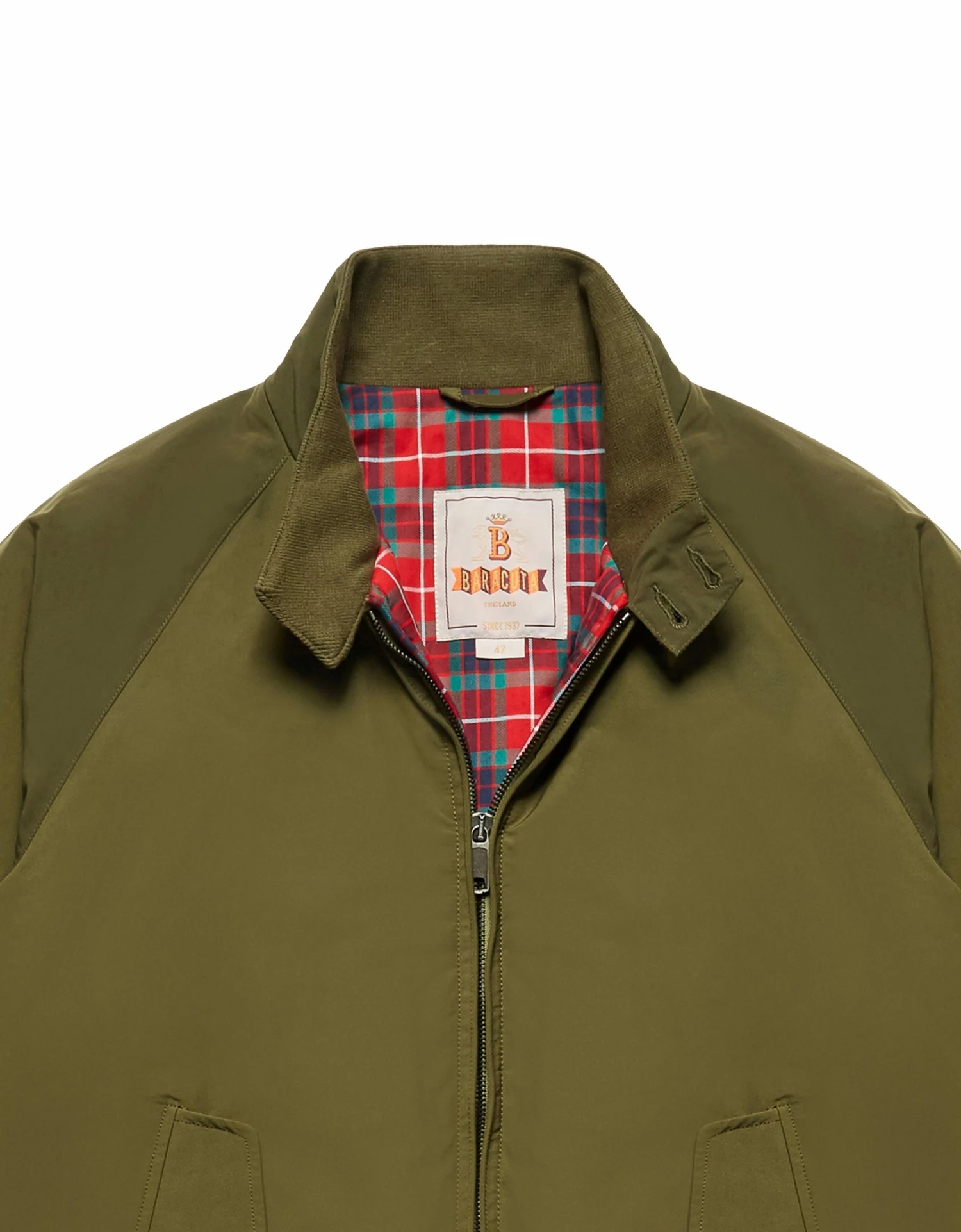 Baracuta G9 Harrington Jacket Thermal Beech 1 Baracuta G9 Harrington Jacket Thermal Beech