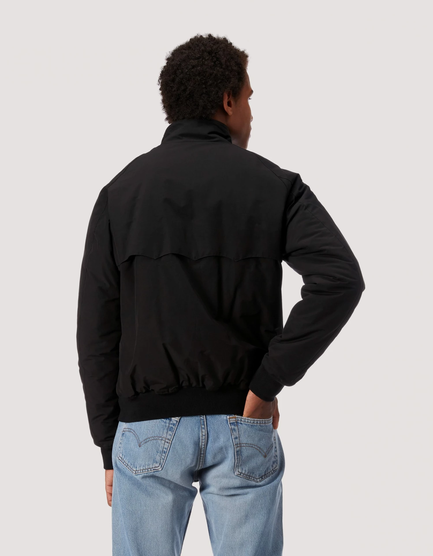 Baracuta G9 Harrington Jacket Thermal Black 3 Baracuta G9 Harrington Jacket Thermal Black