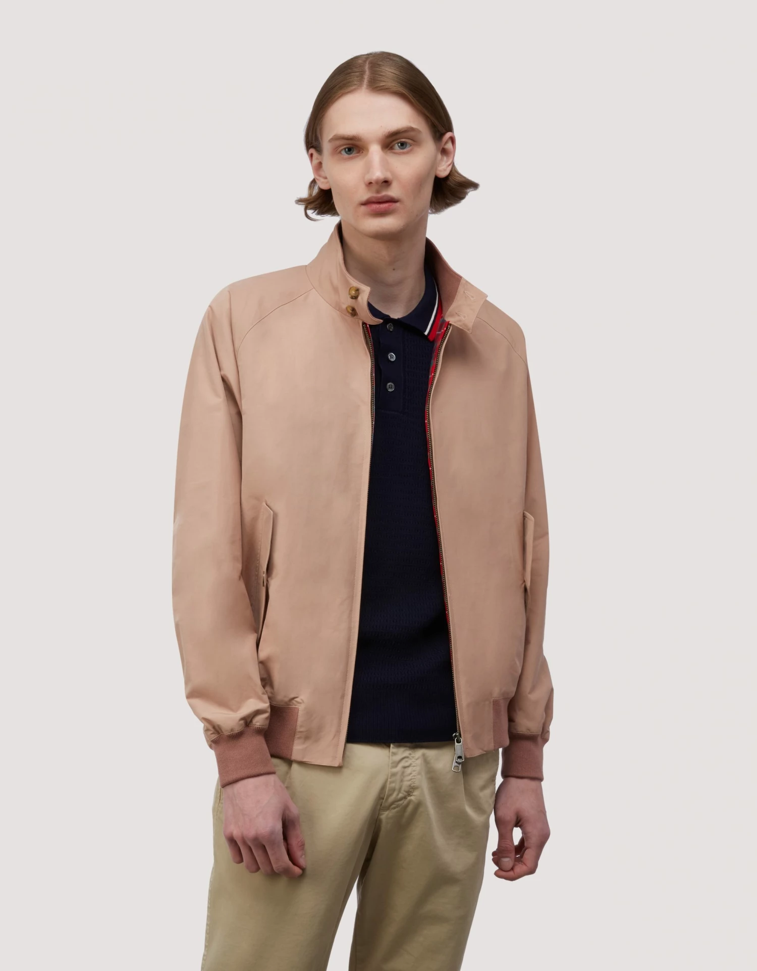 Baracuta G9 Harrington Jacket Nude 4 Baracuta G9 Harrington Jacket Nude