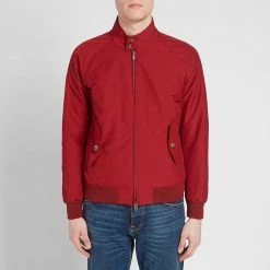 Baracuta G9 Harrington Jacket Ruby Wine