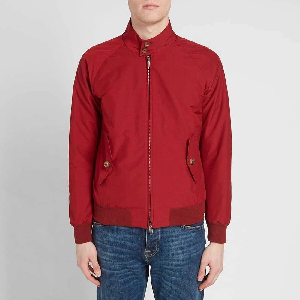 Baracuta G9 Harrington Jacket Ruby Wine 2 Baracuta G9 Harrington Jacket Ruby Wine