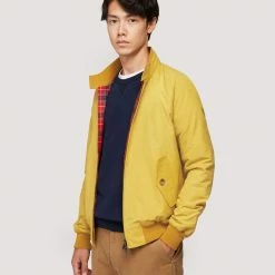 Baracuta G9 Harrington Jacket Empire Yellow 8 Baracuta G9 Harrington Jacket Empire Yellow