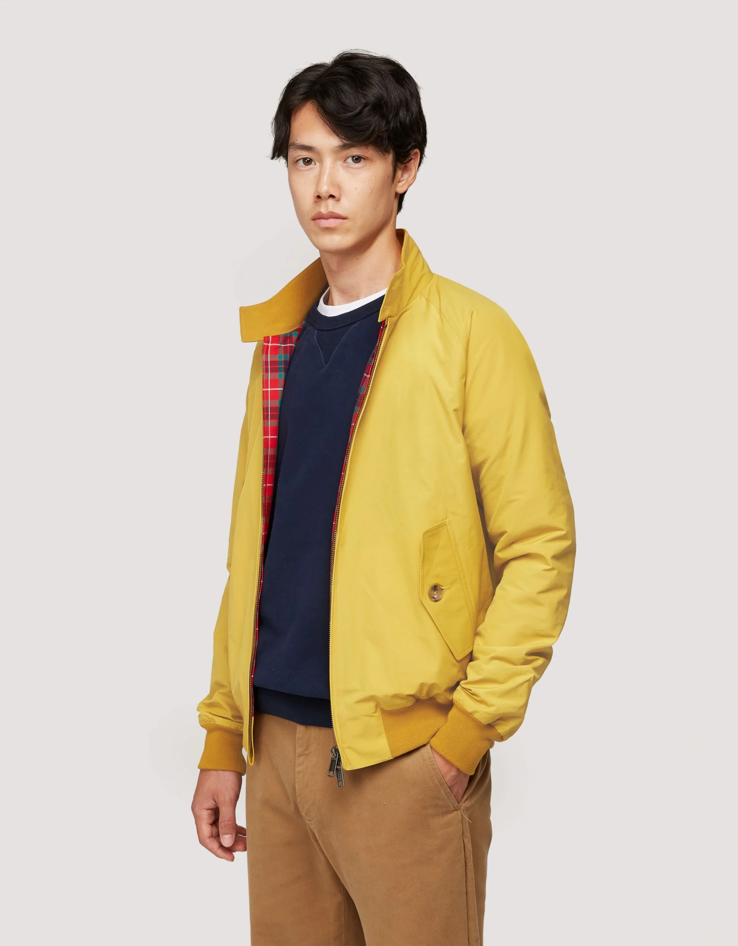 Baracuta G9 Harrington Jacket Empire Yellow 4 Baracuta G9 Harrington Jacket Empire Yellow