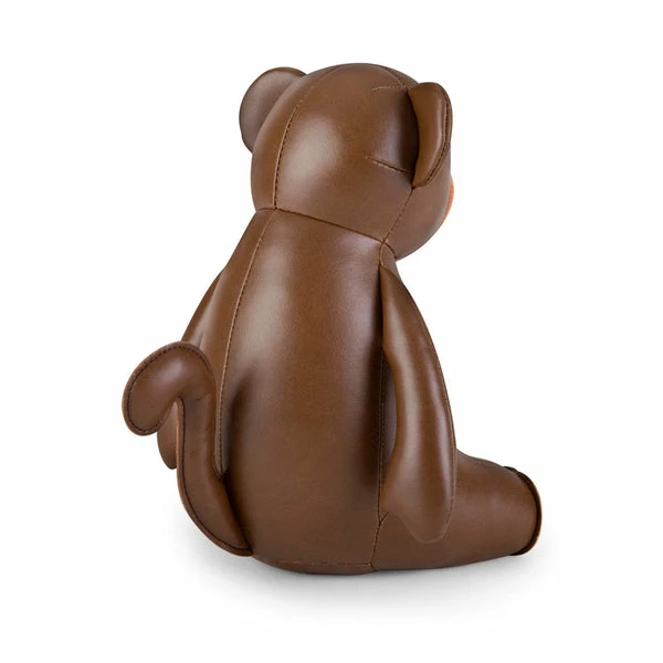 Zuny Bookend 1kg Monkey Brown & Brown 2 Zuny Bookend 1kg Monkey Brown & Brown