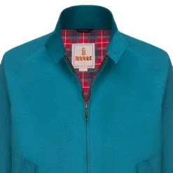 David Fussenegger Sales 27 Baracuta G9 Harrington Jacket Cambridge Blue