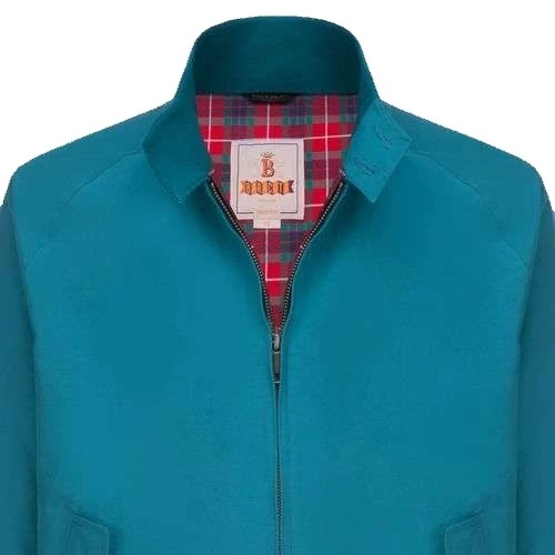 Baracuta G9 Harrington Jacket Cambridge Blue 1 Baracuta G9 Harrington Jacket Cambridge Blue
