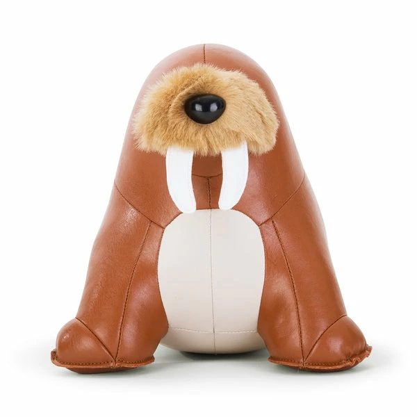 Zuny Doorstop 2kg Walrus Walu Tan & Wheat Art. Zudv02641014 2 Zuny Doorstop 2kg Walrus Walu Tan & Wheat Art. Zudv02641014