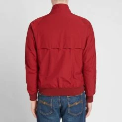 Baracuta G9 Harrington Jacket Ruby Wine 6 Baracuta G9 Harrington Jacket Ruby Wine