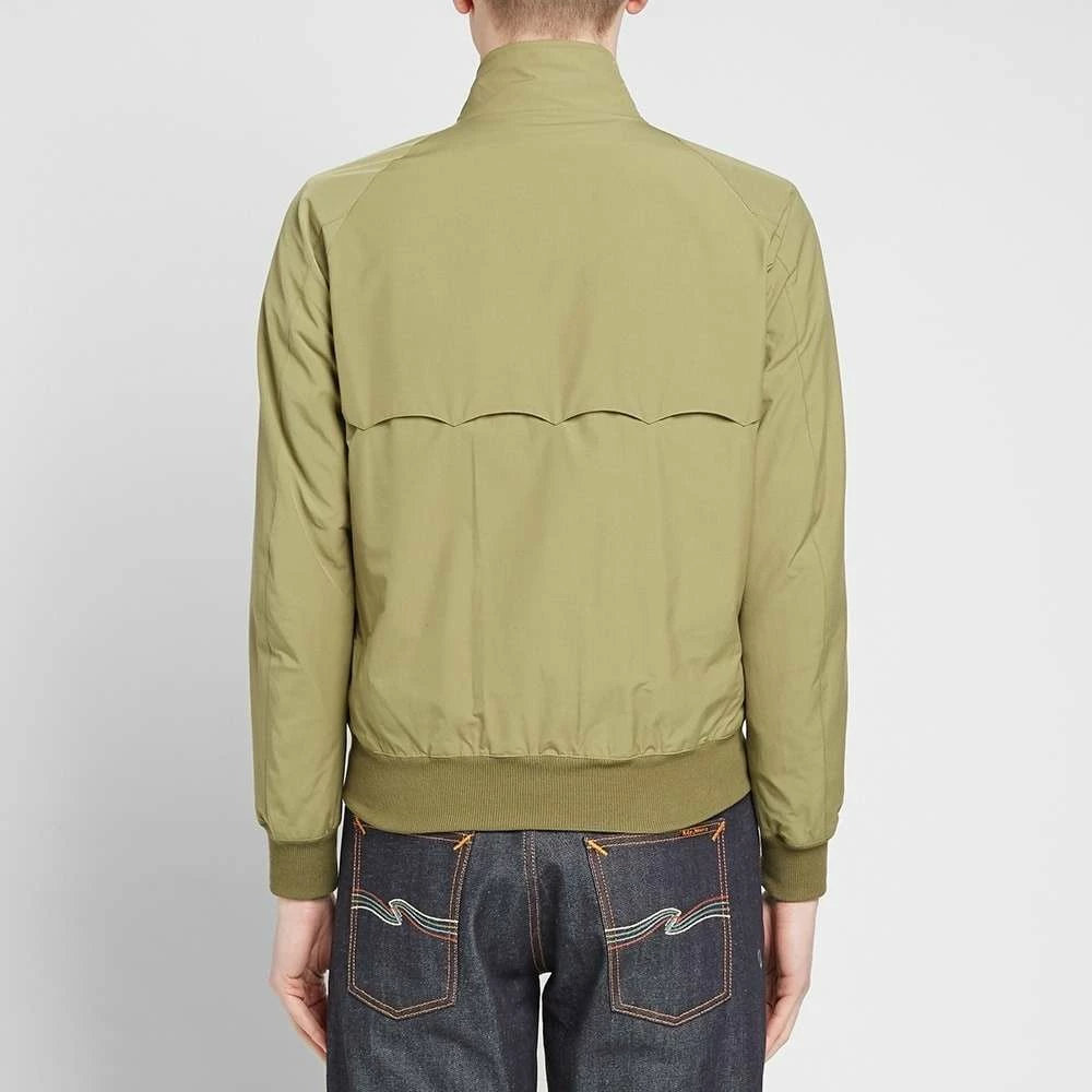 Baracuta G9 Harrington Jacket Olive Green 4 Baracuta G9 Harrington Jacket Olive Green