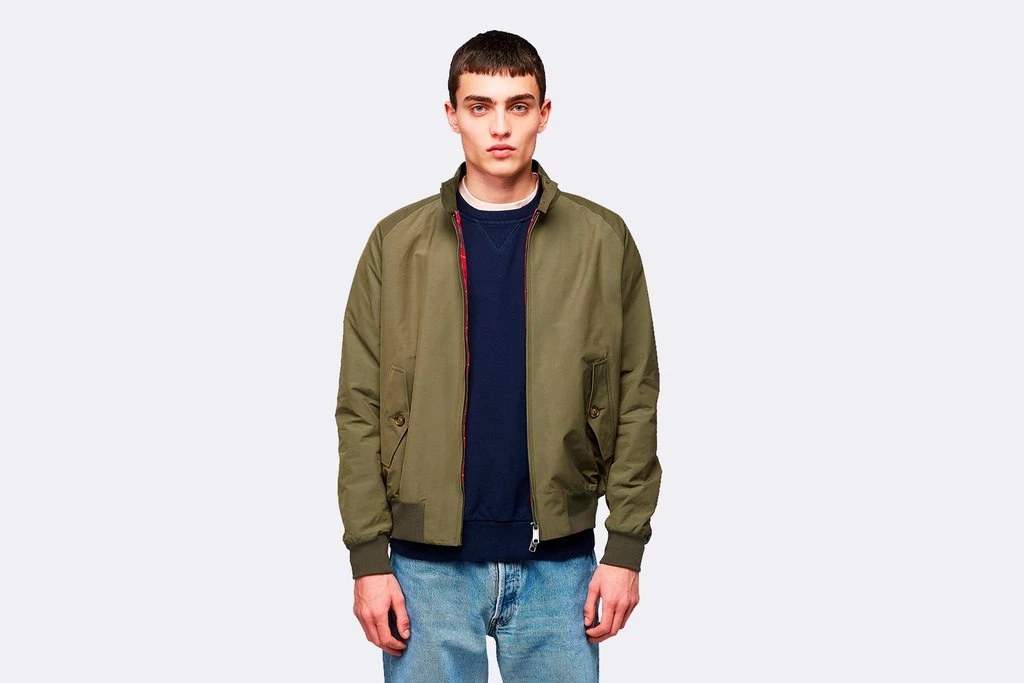 Baracuta G9 Harrington Jacket Thermal Army 3 Baracuta G9 Harrington Jacket Thermal Army