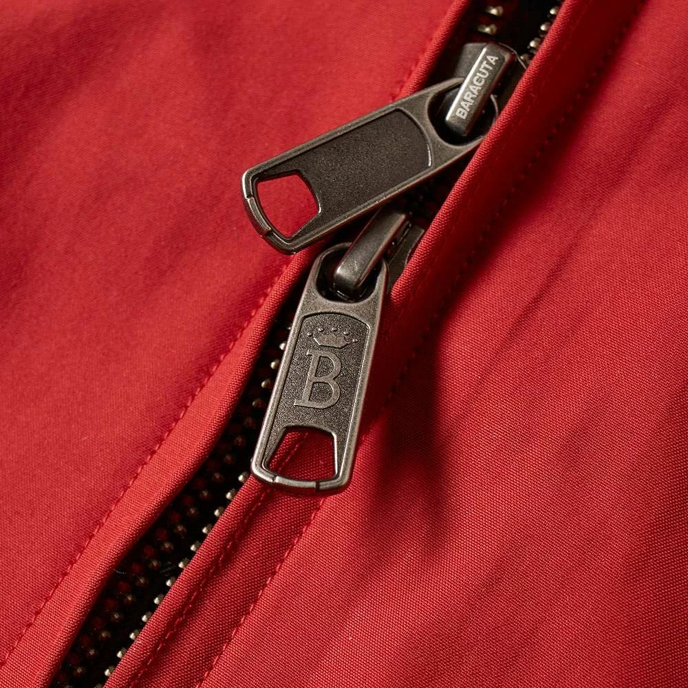 Baracuta G9 Harrington Jacket Dark Red 5 Baracuta G9 Harrington Jacket Dark Red