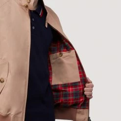 Baracuta G9 Harrington Jacket Nude 9 Baracuta G9 Harrington Jacket Nude