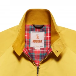 Baracuta G9 Harrington Jacket Empire Yellow