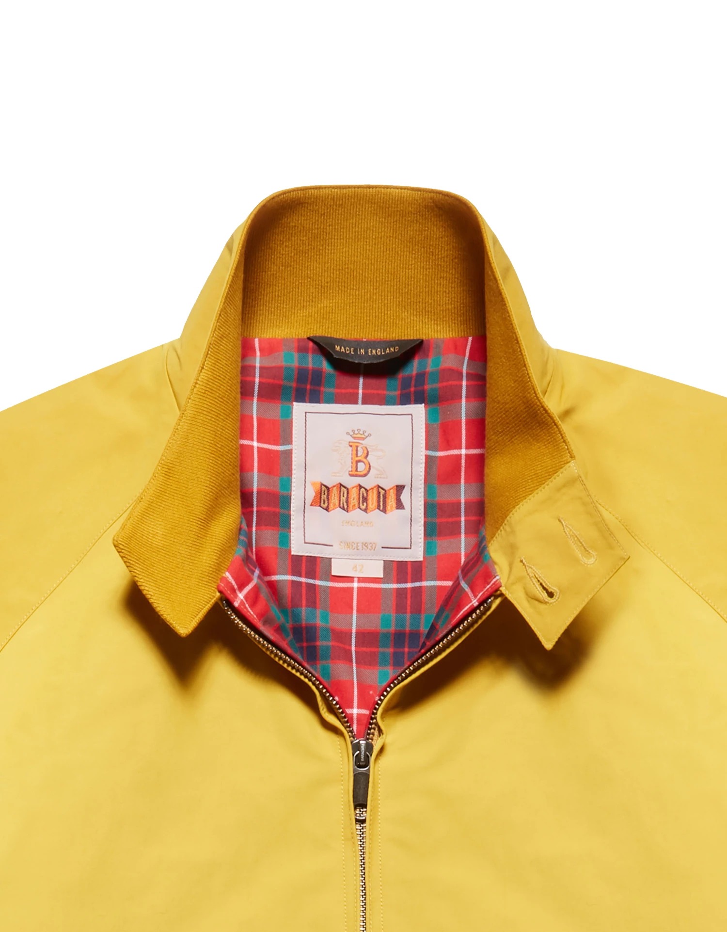 Baracuta G9 Harrington Jacket Empire Yellow 1 Baracuta G9 Harrington Jacket Empire Yellow