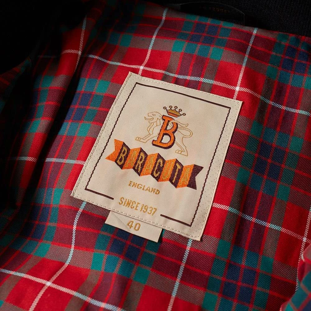 Baracuta G9 Harrington Jacket Off Black 5 Baracuta G9 Harrington Jacket Off Black