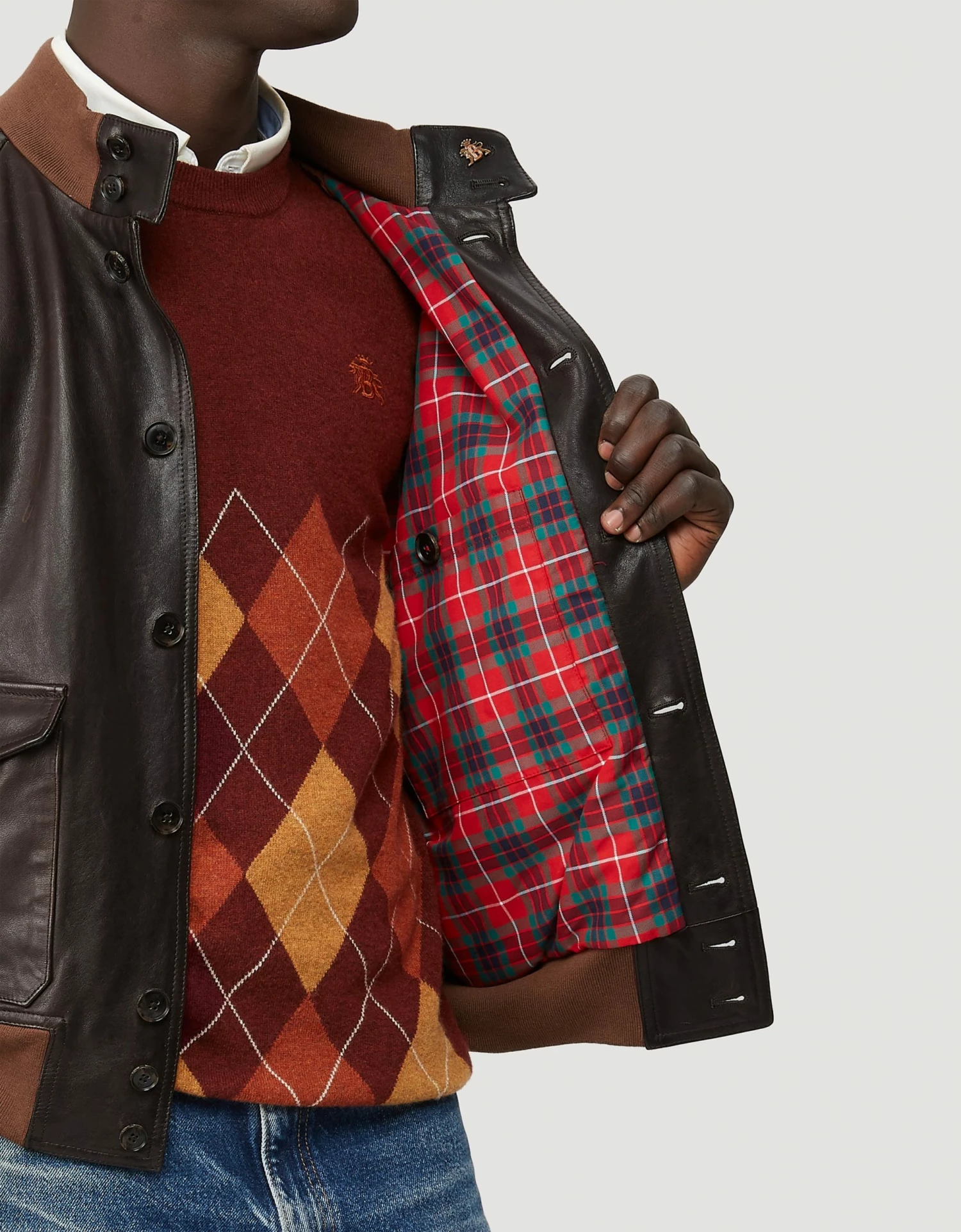 Baracuta G9 Premium Flying Jacket Chocolate 4 Baracuta G9 Premium Flying Jacket Chocolate