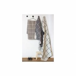 David Fussenegger 140 x 200cm Anthrazit Silvretta Checkered Blanket