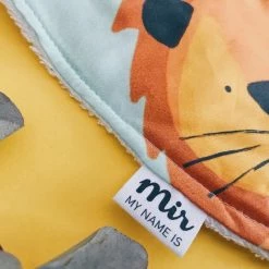 My Name is Mir Sweet Lion Baby Bib Bandana