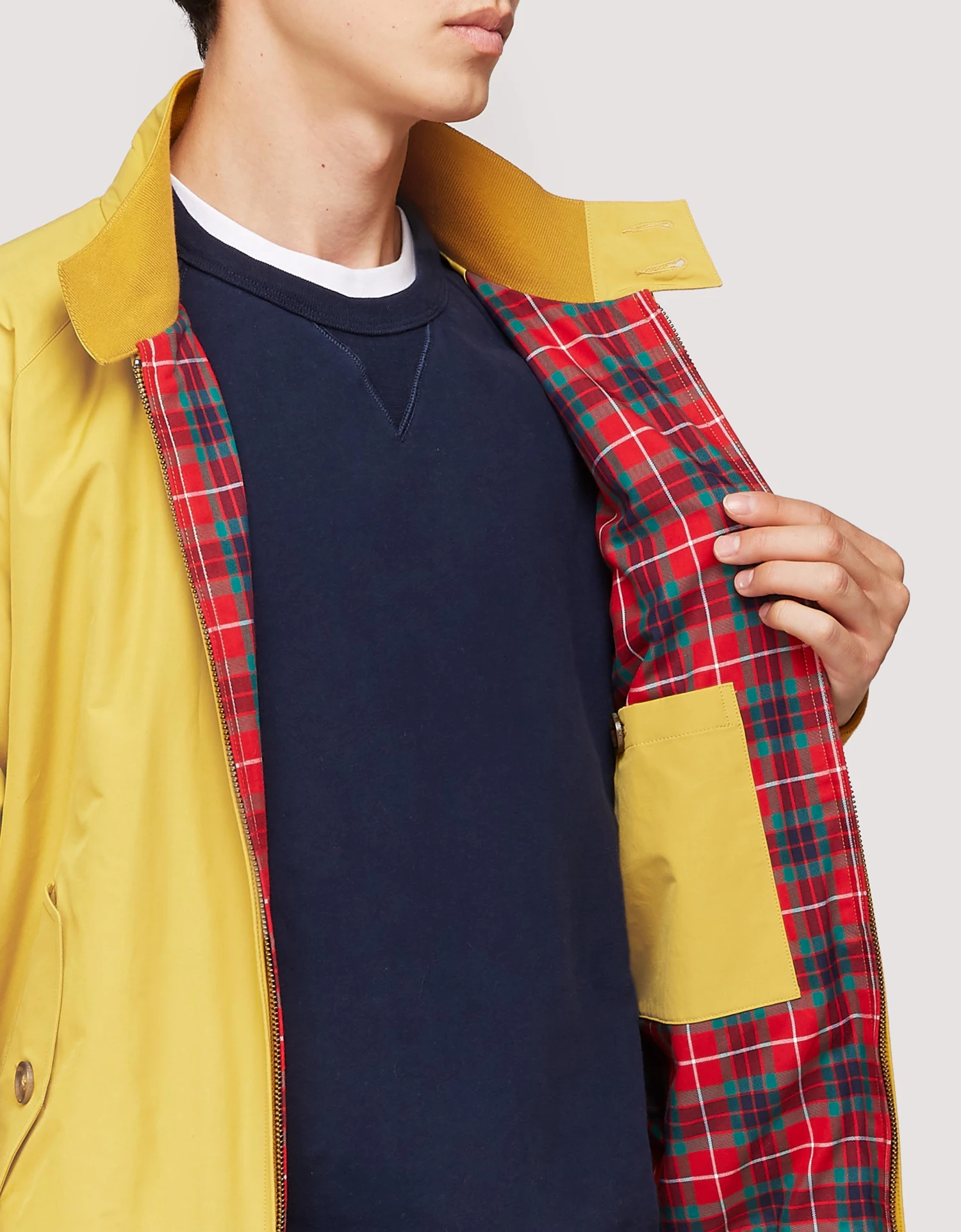 Baracuta G9 Harrington Jacket Empire Yellow 5 Baracuta G9 Harrington Jacket Empire Yellow