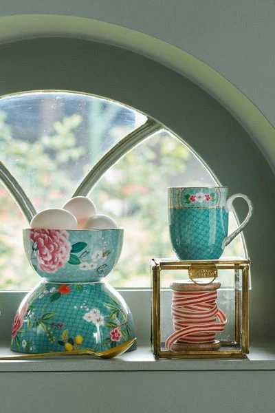 Pip Studio - Bowl - Blushing Birds Blue 12cm 1 Pip Studio - Bowl - Blushing Birds Blue 12cm