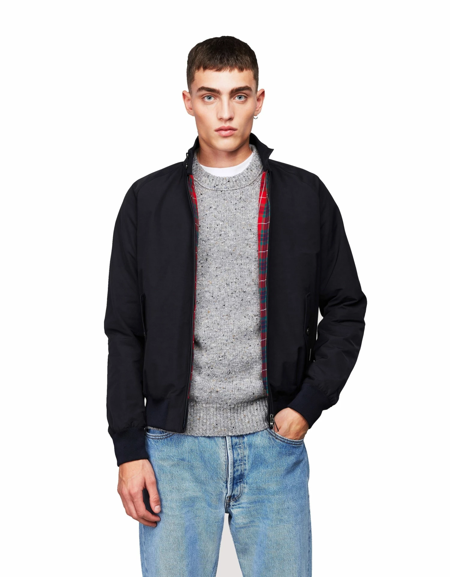 Baracuta Original G9 Harrington Jacket Archives Dark Navy 2 Baracuta Original G9 Harrington Jacket Archives Dark Navy