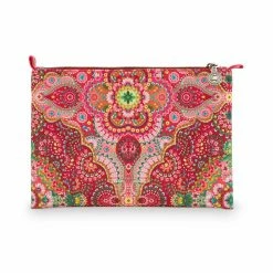 Pip Studio Medium Red Moon Delight Cosmetic Bag