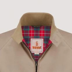 Baracuta Tan G 9 Harrington Jacket