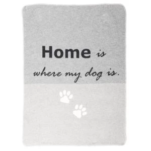 David Fussenegger Large Dog Blanket 'Home is where my dog is' 1 David Fussenegger Large Dog Blanket 'Home is where my dog is'