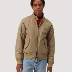 Baracuta G9 Harrington Jacket Thermal Tan
