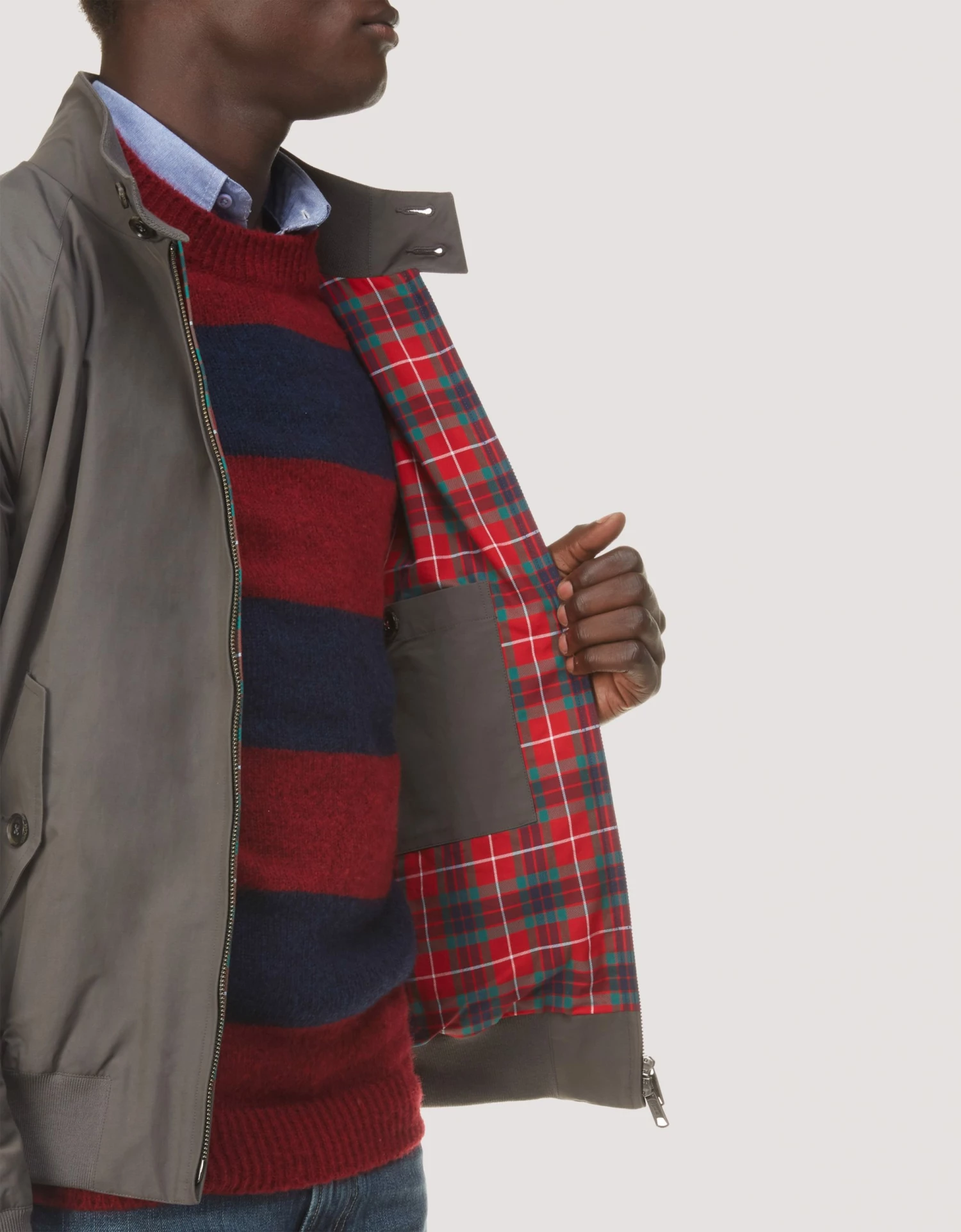 Baracuta G9 Harrington Jacket Shadow 4 Baracuta G9 Harrington Jacket Shadow