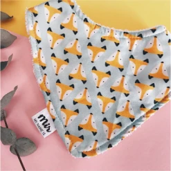 My Name is Mir Little Fox Baby Bib Bandana