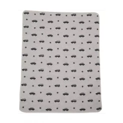 David Fussenegger Juwel Cars Baby Blanket - Black and White