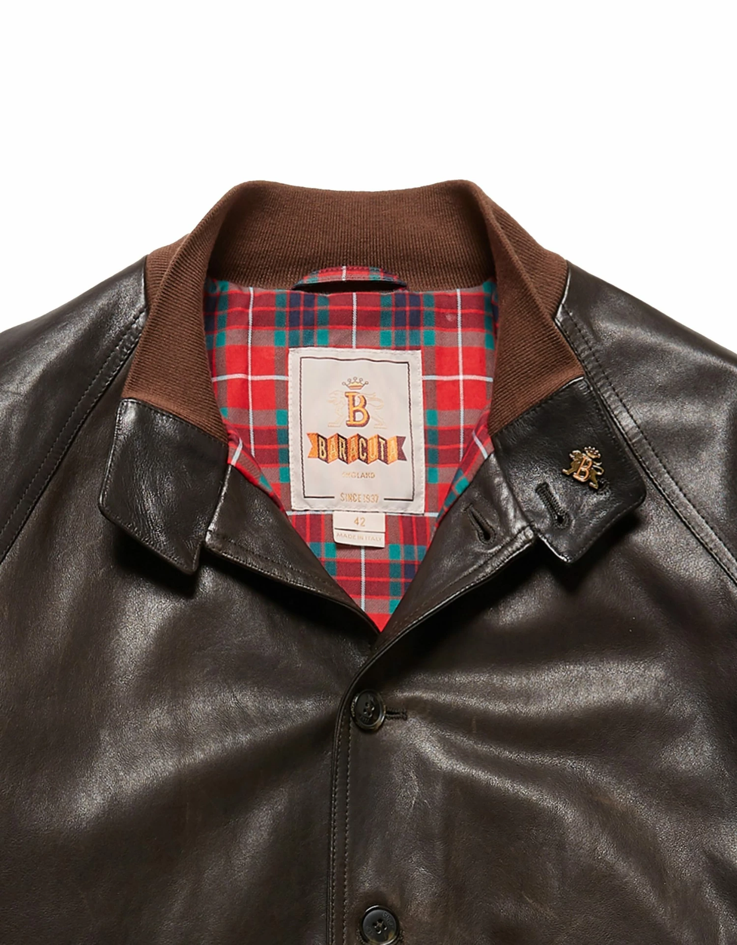 Baracuta G9 Premium Flying Jacket Chocolate 1 Baracuta G9 Premium Flying Jacket Chocolate