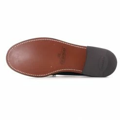 Baracuta X Sebago Dan Penny Loafer Black & Red Tartan