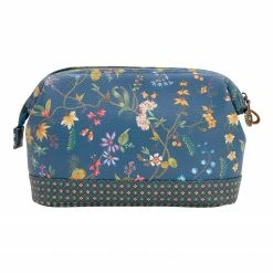 Pip Studio Medium Dark Blue Petite Fleurs Cosmetic Purse