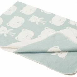 David Fussenegger Juwel Kinderdecke Bär Mint