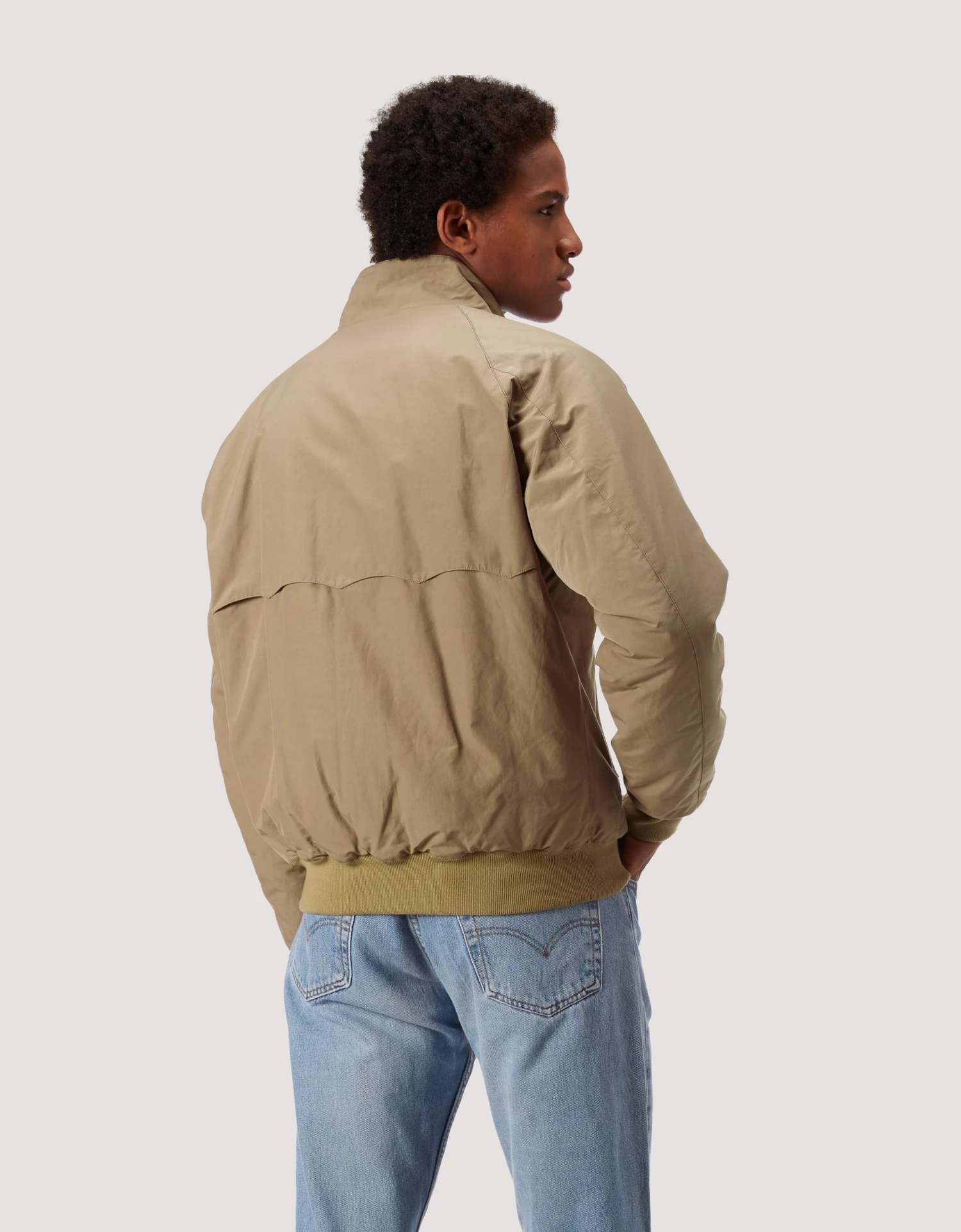 Baracuta G9 Harrington Jacket Thermal Tan 3 Baracuta G9 Harrington Jacket Thermal Tan