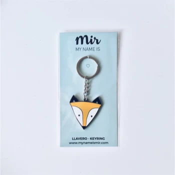 My Name is Mir Little Fox Keyring 3 My Name is Mir Little Fox Keyring