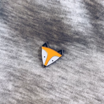 My Name is Mir Little Fox Enamel Pin 2 My Name is Mir Little Fox Enamel Pin