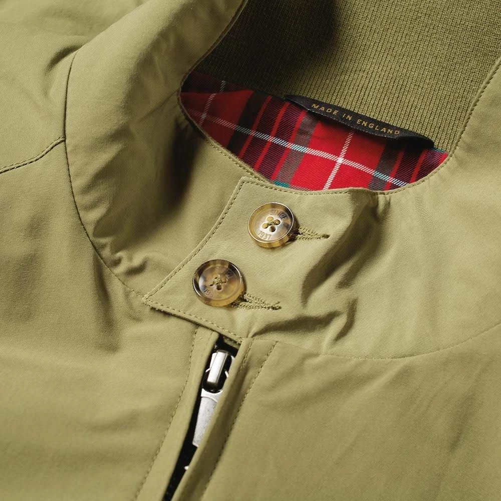 Baracuta G9 Harrington Jacket Olive Green 1 Baracuta G9 Harrington Jacket Olive Green