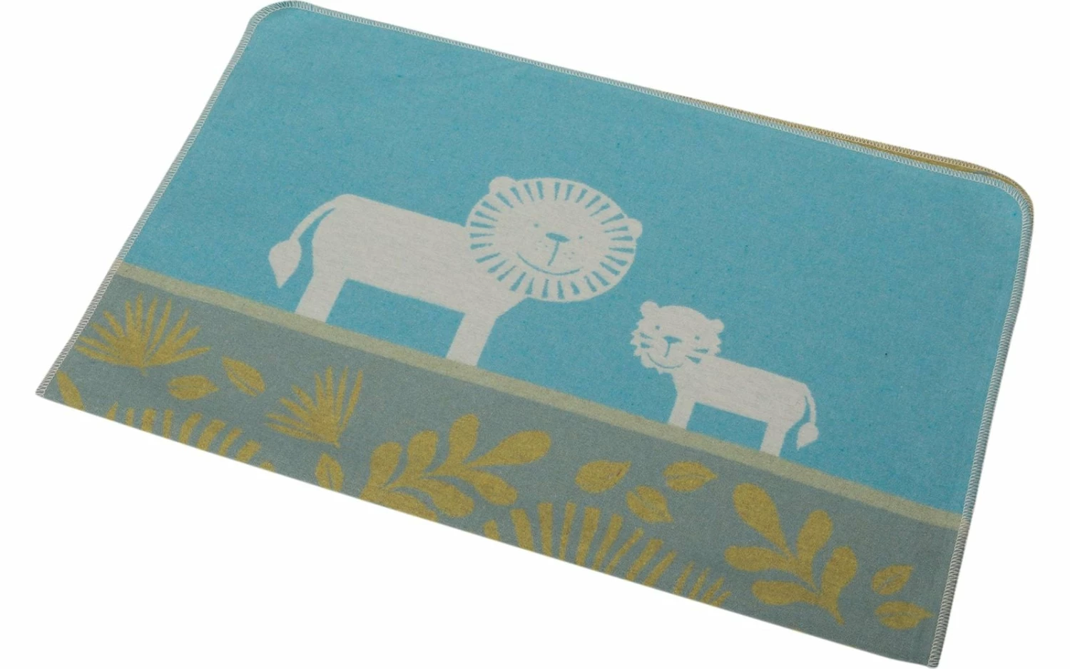 David Fussenegger Cotton and Rayon Jungle and Lions Juwel Baby Blanket 2 David Fussenegger Cotton and Rayon Jungle and Lions Juwel Baby Blanket