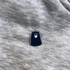 My Name is Mir Cute Bear Enamel Pin