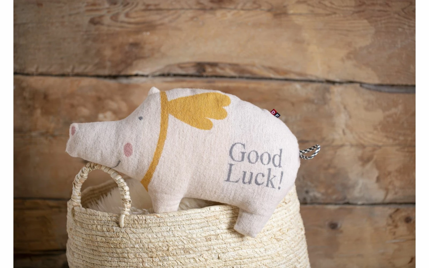 David Fussenegger Silvretta Kissen Glücksschwein 3 David Fussenegger Silvretta Kissen Glücksschwein