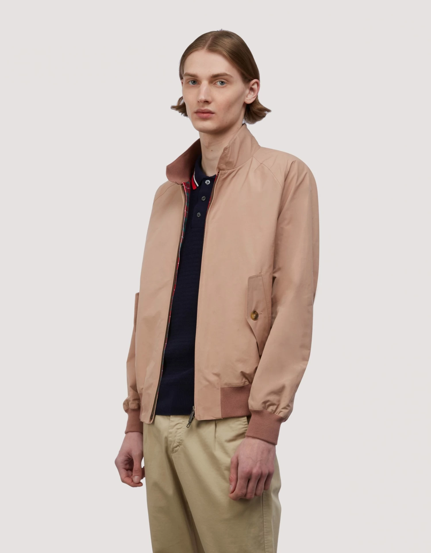 Baracuta G9 Harrington Jacket Nude 2 Baracuta G9 Harrington Jacket Nude